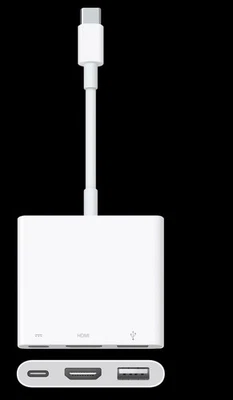 Apple USB-C Digital AV Multiport HDMI Adapter (A2119) - White (MUF82AM/A)$ - Image 1 of 4