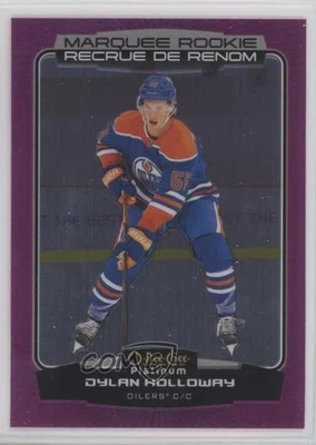 2022-23 O-Pee-Chee Platinum Marquee Rookies Matte Pink Dylan Holloway Rookie RC - Image 1 of 2