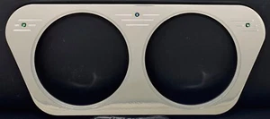 1953 1954 1955 Ford Truck 5" 2 Gauge Dash Panel Insert Powder Coated - Picture 1 of 2