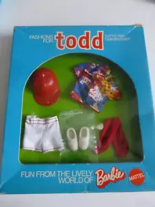 Barbie Todd # 7485 - Zum Spielplatz / To the Playground 1976, Mint, NRFB - Picture 1 of 2