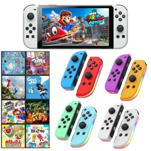 For Nintendo Switch Joy-Con Controller Left&Right Pair Wireless Gamepad Joystick - Picture 1 of 11