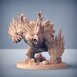 Owlbear Beast - Piano da tavolo in miniatura Artisan Guild Fantasy Dungeons and Dragons - Foto 1 di 2
