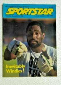 INDIA RARA REVISTA THE SPORTSTAR DICIEMBRE 13, 1986 WINDIES, TYSON, MARTINA - Imagen 1 de 3