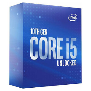 Procesador Intel Core i5-10400 en caja 6 x2,90 GHz LGA1200 12 MB caché gráficos UHD