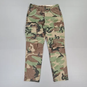 Polo Ralph Lauren Womens Cargo Pants Khaki Green 8 UK Cotton Camo Army - Picture 1 of 11