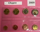 Série de 8 pièces Chypre 2009 de 1 cnt à 2 euros Neuve 🇨🇾