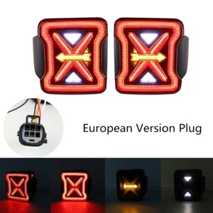 Par de luces traseras LED de freno ahumadas para Jeep Wrangler 2007-2017 JK - Imagen 1 de 14