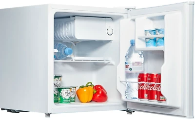 Cookology Table Top Fridge 45L Mini Drinks Cooler & Freezer Zone - White MFR45WH - Image 1 of 4