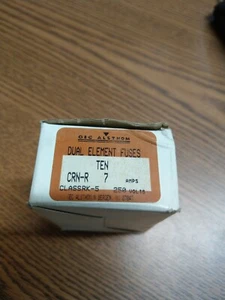 LOT OF 10 GEC ALSTHOM CRN-R7 DUAL ELEMENT TIME DELAY FUSES - Bild 1 von 5