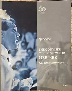 Barbri The Conviser Mini Review for MEE- MBE July 2017-February 2018 - Picture 1 of 11