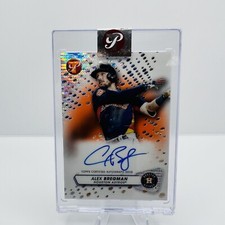2023 Alex Bregman Topps Pristine Orange Auto Encased /25 Houston Astros