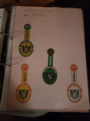 ☆☆Bieretiketten Sammlung Adler Bräu Sprissler Oberstadion 23 Etiketten☆☆ Ehingen - Bild 1 von 4