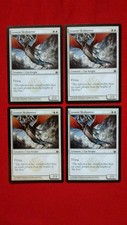 Leonin Skyhunter x4 (Mirrodin Besieged) MTG
