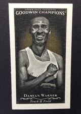 2016 Upper Deck Goodwin Champions Mini Black & White Canvas #137 Damian Warner