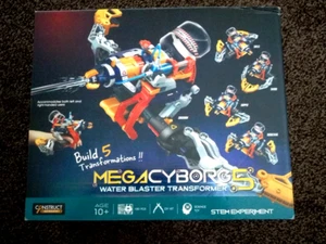 Construct & Create Mega Cyborg 5 Water Blaster Transformer New - Picture 1 of 6