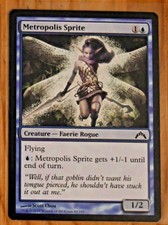 2013 Magic The Gathering Gatecrash #42 Metropolis Sprite