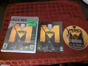 Metro: Last Light Limited Edition (Sony PlayStation 3) Complete CIB VG PS3 MK - Bild 1 von 1