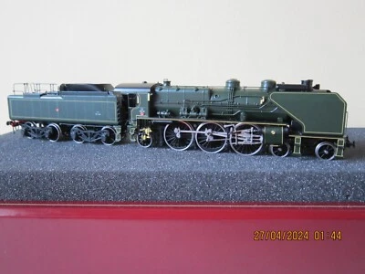 Neuf FULGUREX HO 2270/1 Locomotive Vapeur 231 C 23 Sncf Vert DCC Brass Lemaco - Photo 1/4