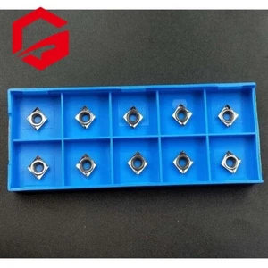 10PCS CCGT060208-AK N01 CCGT21.52 CNC Carbide Inserts for Aluminum CCGT 06 Blade - Picture 1 of 5