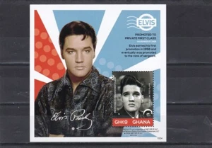 Ghana mnh sheet Elvis Presley promoted to PFC music rock celebrity 2017 - Picture 1 of 1