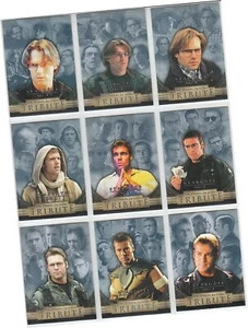 Stargate Season 5 (Five) - 9 Card "Dr Jackson Tribute" Chase Set D1-D9 - 2002 - Picture 1 of 3