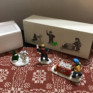 Department 56 Snow Village Early Morning Delivery Accessories #54313 - Picture 1 of 7