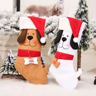 Weihnachtsstrumpf im Hunde- und Welpen-Stil, Weihnachtsdekoration mit Hunde5925