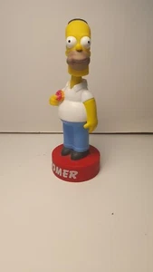 Homer Simpson mit Donut - Bobblehead, Wackelkopf mit Sound - Bild 1 von 4