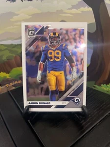 2019 Donruss Optic Aaron Donald #55 Football Card - Picture 1 of 3