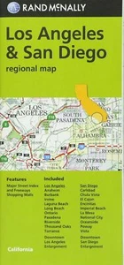 Regionalkarte von Los Angeles & San Diego, Kalifornien, von Rand McNally - Bild 1 von 1
