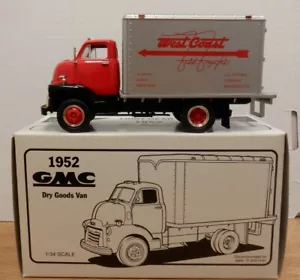 West Coast 1952 GMC Dry Goods Van 1st Gear 1/32 Diecast 112719DBT2 - Picture 1 of 4