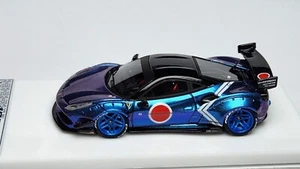 1:64 Veloce Ferrari 488 GTB Zero Sen Chameleon LB Performance LBWK Liberty walk - Picture 1 of 3