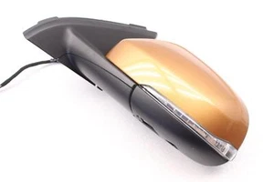 VOLVO S60 2011 - 2018 DRIVER SIDE VIEW MIRROR MANUAL FOLD W/O CAMERA ORANGE 701 - Picture 1 of 9