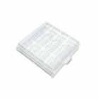 For Aa/Aaa Batteries Transparent Pp Storage Box Battery Case Waterproof Cover