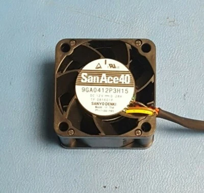 1PC Sanyo 9GA0412P3H15 DC12V 0.28A  PWM fan - Image 1 of 4