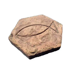 Esagono di terracotta - Terracotta hexagon 108 - Imagen 1 de 1