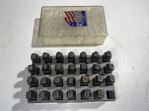 C.H. Hanson Premium Steel 3/16" Letters Stamp Set - Picture 1 of 8