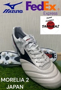 Mizuno MORELIA 2 JAPAN P1GA2001 09 White  authentic freeshipping new - Picture 1 of 24