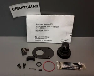 Craftsman 25482 Ratchet Repair Kit (2887) IS25482 1/2" Drive Premium Grade - Foto 1 di 4