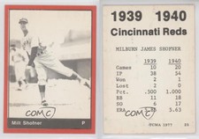 1977 TCMA 1939-40 Cincinnati Reds Milt Shoffner #25