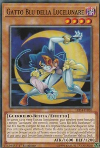 Yu-Gi-Oh! LED4 : GATTO BLU DELLA LUCELUNARE (Konami) - Foto 1 di 2