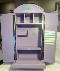 American Girl - Computer Schreibtisch - Schrank - Aufbewahrung - Bücherregal - für 18" Puppe - GUC - Bild 1 von 12