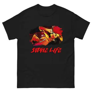 Stogie Life Laying Beauty Herren Heavyweight T-Shirt - Bild 1 von 12