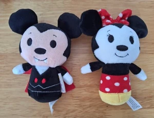 Hallmark ITTY BITTYS Disney Minnie Mouse Mickey Mouse Plush 4.in - Picture 1 of 2