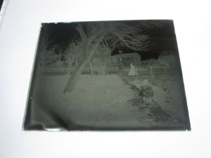 GLASNEGATIV, FRÜHE 1900er, PORTSMOUTH N. H. ANNA NOYES LADEN AUFGENOMMEN IN KLEINEN - Bild 1 von 2