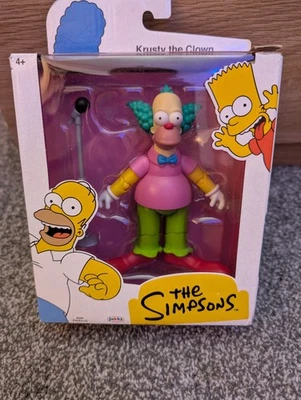 Jakks Pacific the Simpsons Krusty the Clown Action Figure - Image 1 of 2