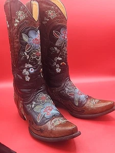 Old Gringo® Ladies Bonnie Brown Cowgirl Boot Size 9.5 B Women’s - Picture 1 of 9