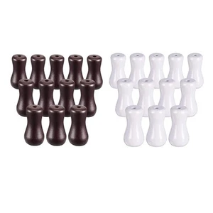 12x Blind Pull Cord Knobs Wooden Window Blinds Shades Cord Tassels Sturdy Window - Picture 1 of 14