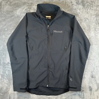 Marmot M3 Jacket Mens XL Black Soft Shell Performance Utility Windproof Full Zip - Image 1 of 4