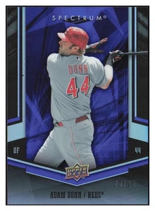 2008 Upper Deck Spectrum Blue Adam Dunn #26 #20/25 Cincinnati Reds - Picture 1 of 2